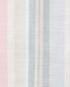 Toddler Striped Woven Long-Sleeve Button-Down Shirt, image 2 of 3 slides