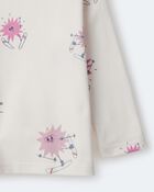 Toddler Girl Skiing Abstract Long-Sleeve Relaxed Graphic Tee - Cream, image 6 of 6 slides