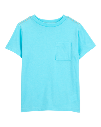 Kid Solid Short-Sleeve Tee - Blue, 