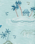 Toddler 2-Piece Button-Down Shirt & Pull-On Short Set, image 2 of 4 slides