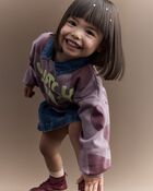 Toddler Watch This!' Shapes Dolman-Sleeve Sweatshirt - Mauve , image 4 of 6 slides