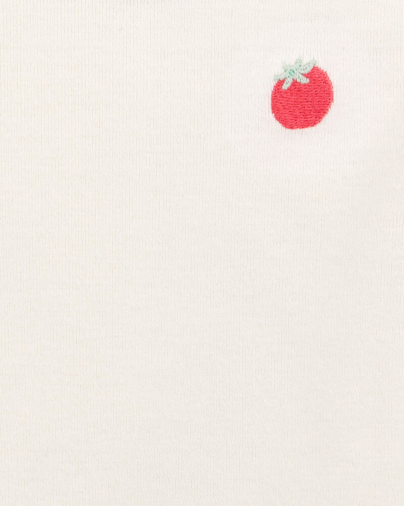 Baby 5-Pack Vegetables Sleeveless Bodysuits - Ivory, image 3 of 7 slides