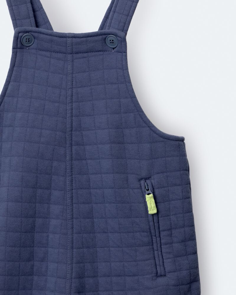 Toddler Wide-Leg Overalls - Dark Blue, image 6 of 6 slides