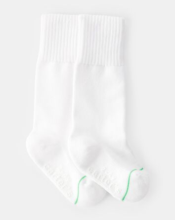 Toddler 1-PackSoccer Socks - White, 