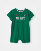 Baby Umbro Mexico Soccer Romper - Green, image 1 of 6 slides