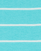 Baby Boy 4-Piece Striped Car 100% Snug Fit Cotton Pajamas - Blue, image 2 of 4 slides