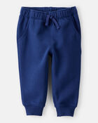 Baby Boy DayDream Fleece Cotton Jogger - Navy, image 1 of 4 slides