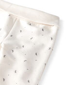 Baby 2-Piece Sprig Print Set Made with Organic Cotton, image 2 of 4 slides