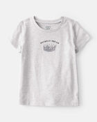 Toddler Girl Sparkle Squad Short-Sleeve Graphic Tee - Grey, image 1 of 3 slides