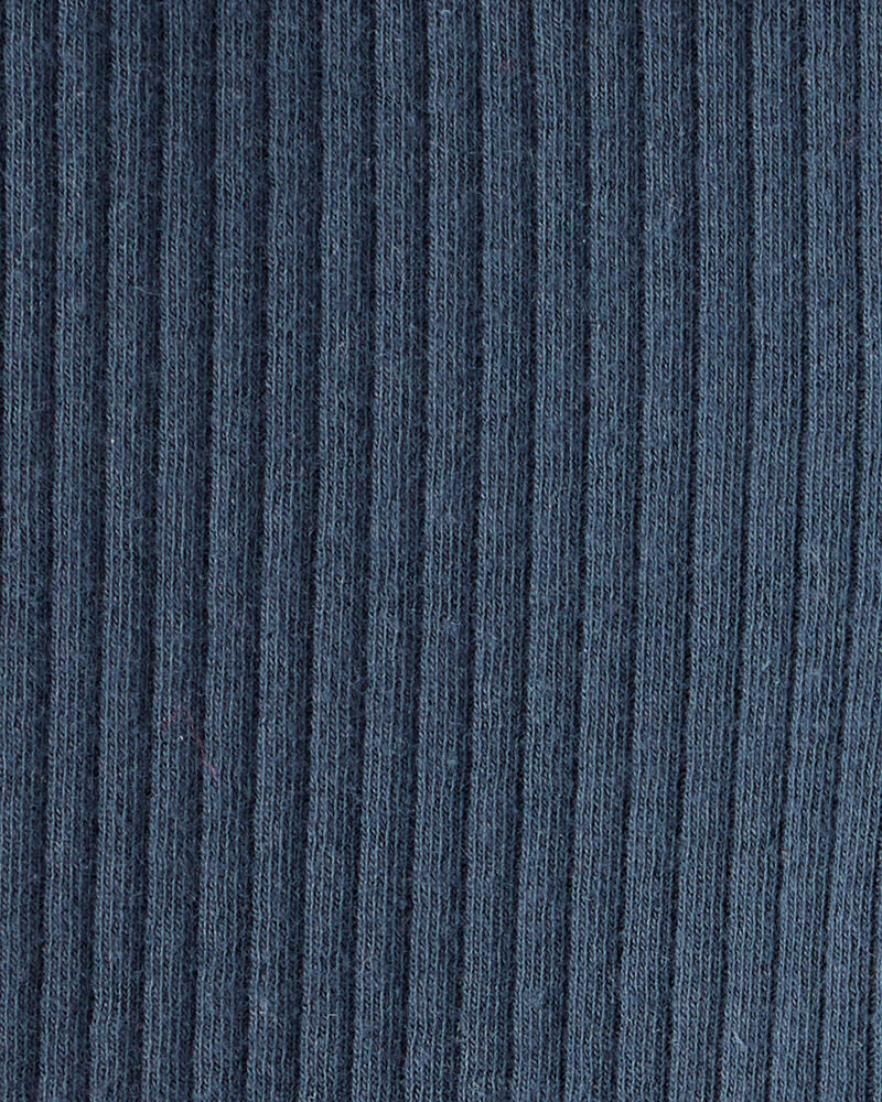 Baby Girl 2-Pack Knit Pull-On Pants Set - Grey/Navy, image 7 of 7 slides