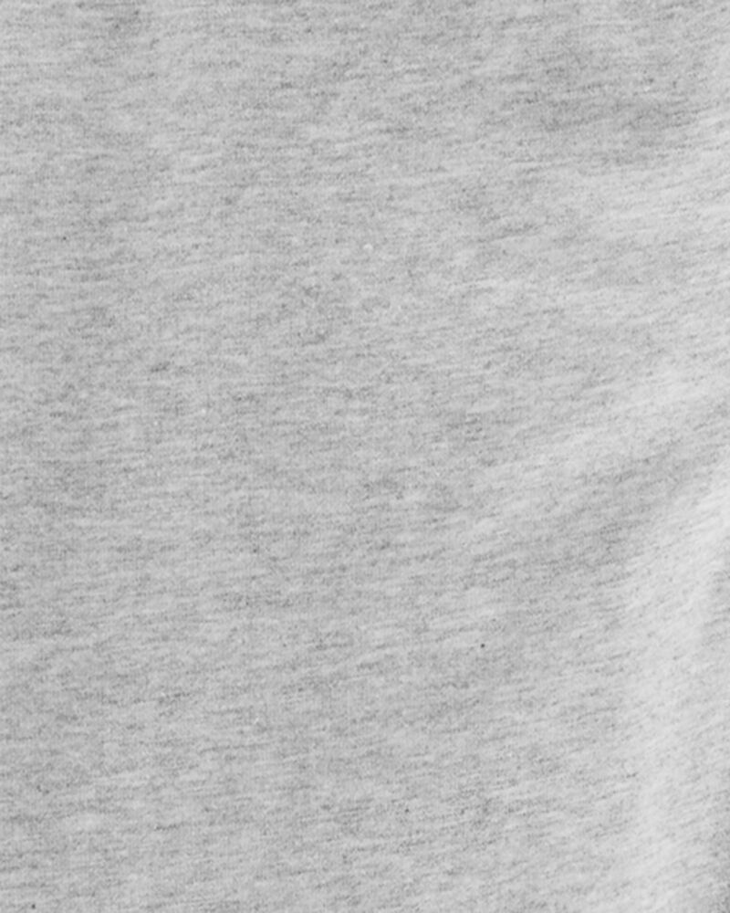 Girls Cotton Stretch Leggings - Grey, image 3 of 5 slides