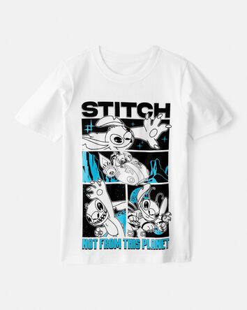 Boys Disney&copy; Lilo & Stitch Short-Sleeve Graphic Tee - White, 