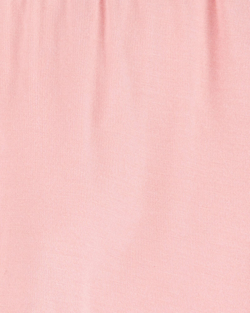 Baby Girl 2-Pack PurelySoft Pull-On Pants - Pink/Ivory, image 5 of 7 slides