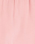 Baby Girl 2-Pack PurelySoft Pull-On Pants - Pink/Ivory, image 5 of 7 slides