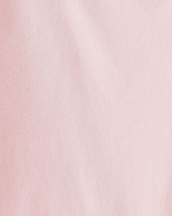 Girls Long-Sleeve Peplum Top - Pink, 