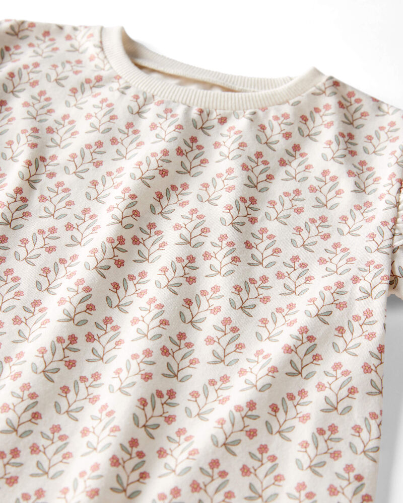 Toddler 3-Pack Organic Cotton Flutter-Sleeve Tees, image 2 of 6 slides