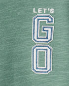 Baby 2-Piece French Terry Sweatshirt & Pull-On Jogger Set - Green, image 4 of 5 slides