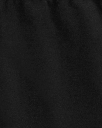 Kid 2-Pack Black/White Bike Shorts, 