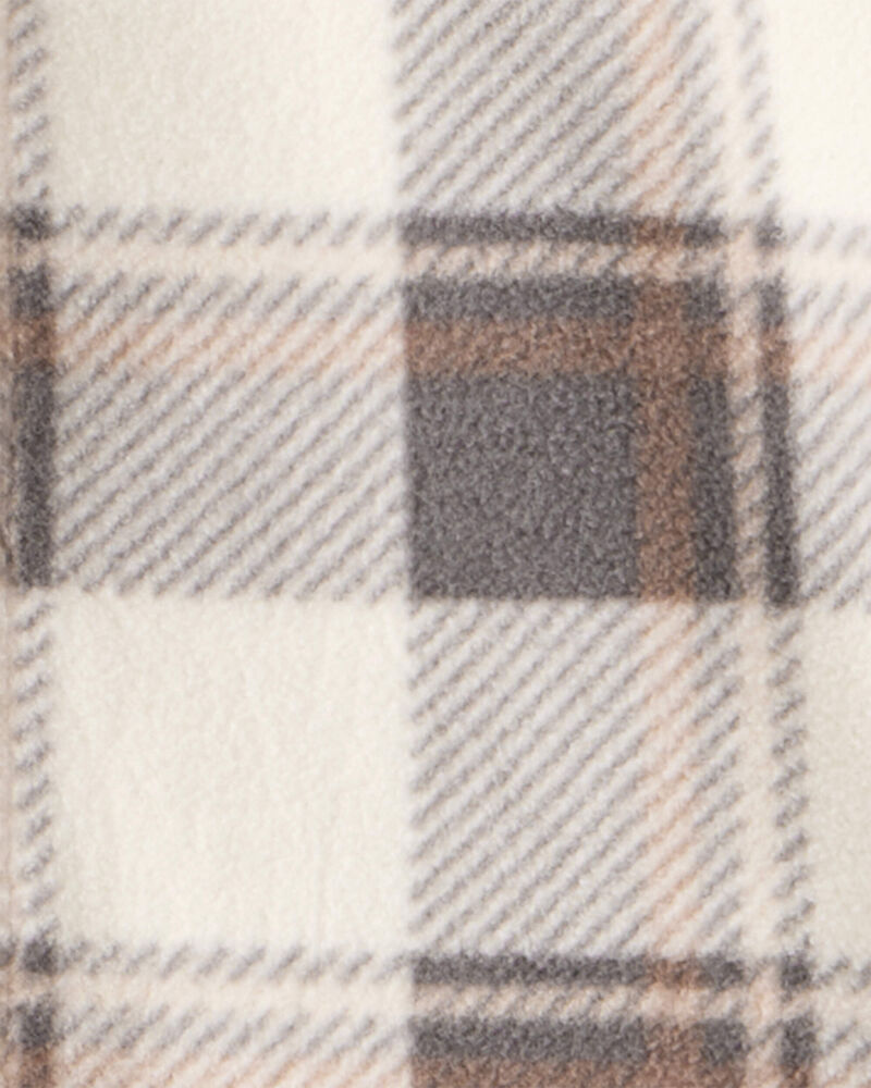 Baby Boy Plaid Long-Sleeve Tee & Pant Set, image 3 of 4 slides