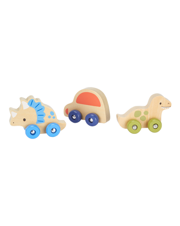 3-Pack Dinosaur Cars, 