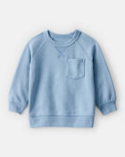 Baby Boy 2-Piece Daydream Fleece Long-Sleeve Sweatshirt & Joggers Set - Pink/Blue, image 2 of 6 slides