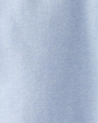 Girls 2-Piece Oversized "Currently Offline" Sweatshirt & Drawstring Pants Set - Blue, image 5 of 7 slides