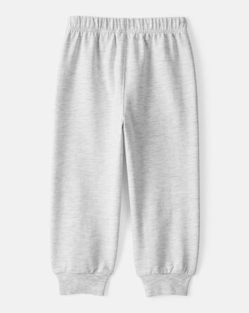 Toddler Bluey French Terry Drawstring Joggers - Grey, 