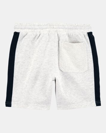 Kid Pull-On French Terry Shorts - Grey, 