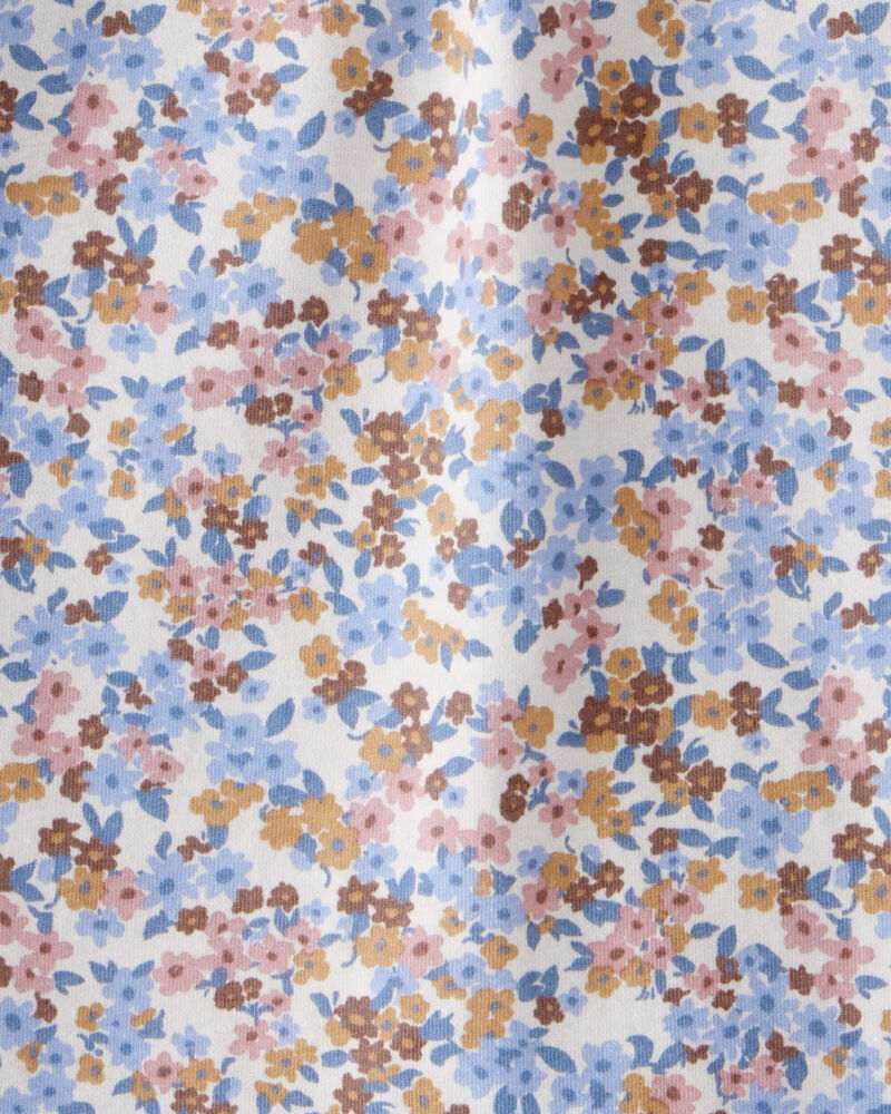 Toddler Girl Floral Short-Sleeve Fashion Top, image 2 of 3 slides