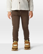 Toddler Boy  Pull-On Slim Fit Pants - Brown, image 3 of 6 slides