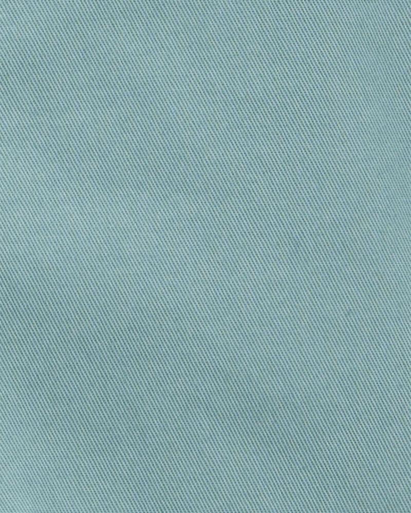 Toddler Flat-Front Shorts - Teal, image 5 of 6 slides