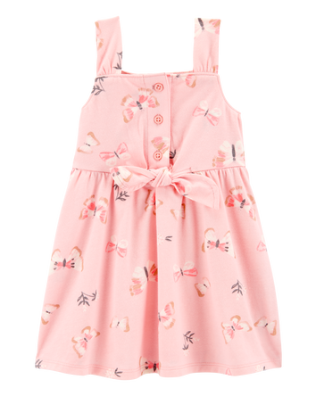 Baby Butterfly Tank Dress - Pink, 