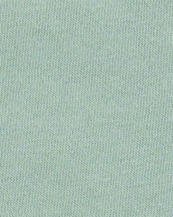 Toddler Flutter Sleeves Short-Sleeve Fashion Top - Green, 