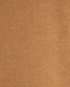 Baby Boy Long-Sleeve Hooded Zip-Up Jacket - Brown, image 2 of 3 slides