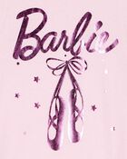 Toddler Girl Barbie&trade; Ballet Foil Short-Sleeve Graphic Tee - Pink, image 2 of 2 slides