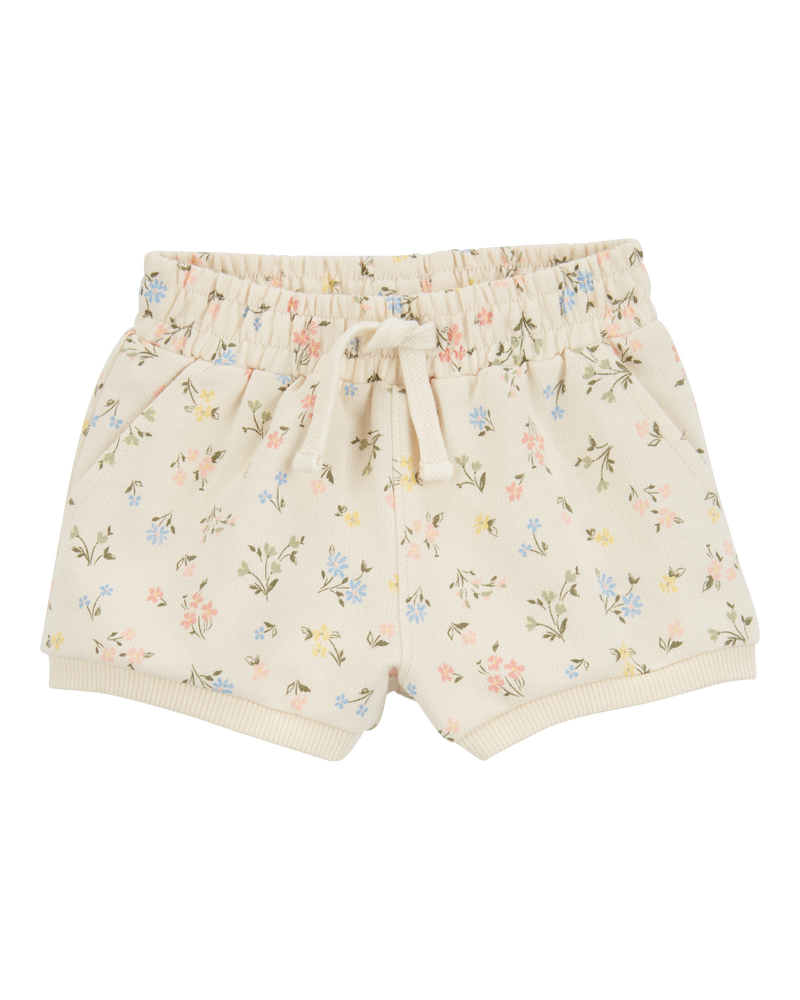 Baby 4-Piece French Terry Mix-and-Match Outfit Set - Pink/Ivory, image 9 of 11 slides