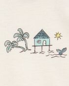 Baby Boy 5-Pack Ocean Print Sleeveless Bodysuits, image 2 of 7 slides