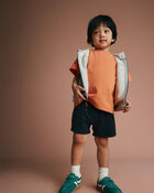 Toddler Premium Dolman Tee - Orange, image 3 of 5 slides