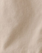 Toddler Boy Drawstring Pull-On Pants - Khaki, image 3 of 4 slides