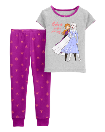 Toddler 2-Piece Frozen 100% Snug Fit Cotton Pajamas, 