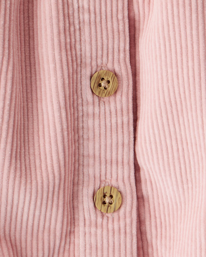 Toddler Girl Organic Cotton Corduroy Skirt, image 5 of 6 slides