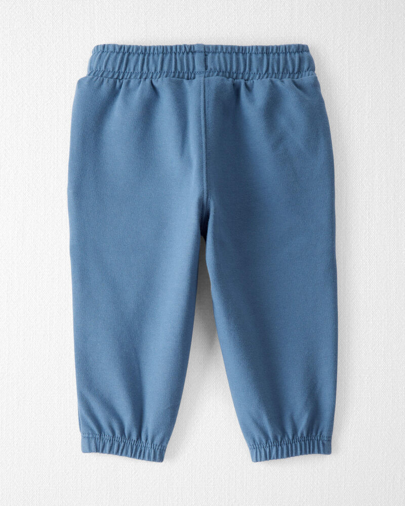Baby 2-Pack Organic Cotton French Terry Sweatpants, image 2 of 6 slides
