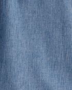 Toddler Everyday Quick Dry Shorts - Blue, image 6 of 8 slides