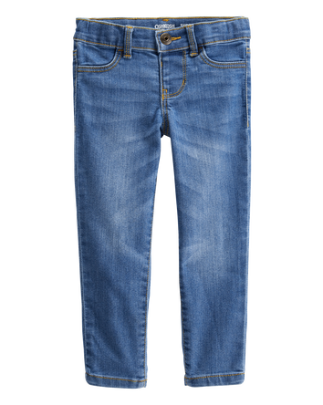 Baby Medium Blue Wash Super Skinny-Leg Jeans, 