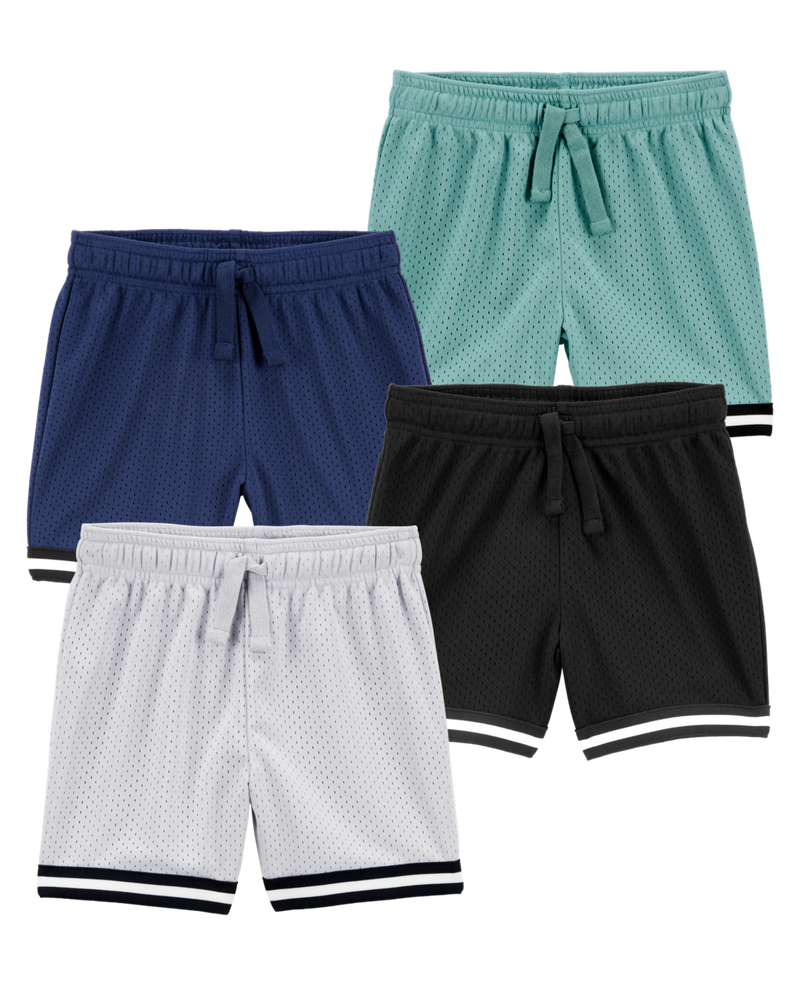 Toddler 4-Pack Fan-Favorite Mesh Shorts
, image 1 of 21 slides