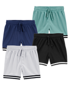 Toddler 4-Pack Fan-Favorite Mesh Shorts
, image 1 of 21 slides