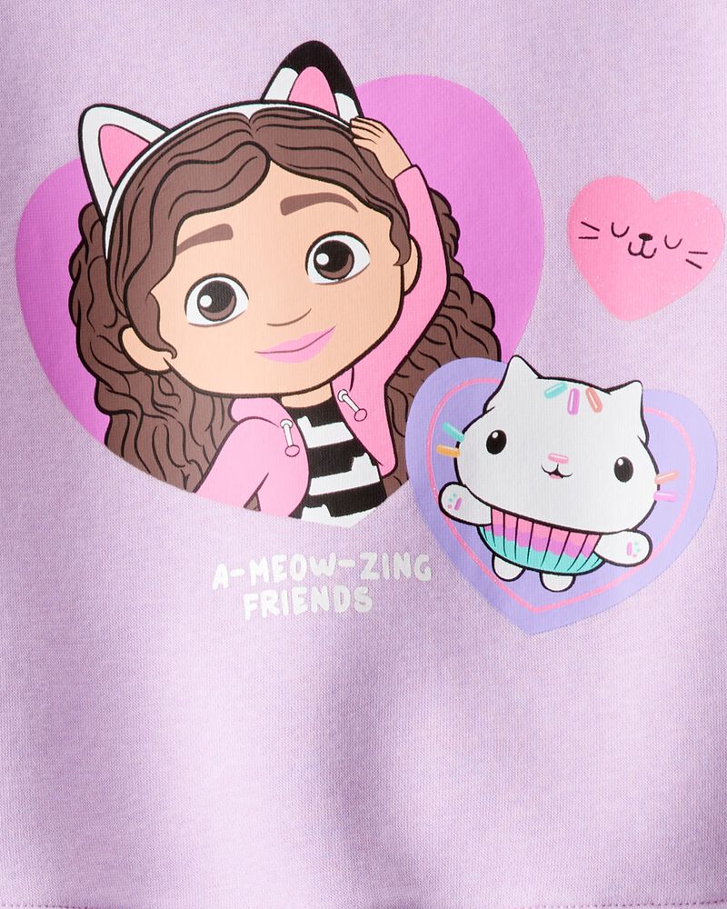 Baby Girl 2-Piece Gabby's Dollhouse Outfit Set - Purple, image 2 of 3 slides