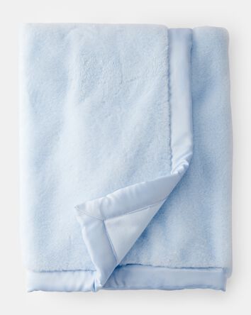 Baby Plush Blanket - Blue, 