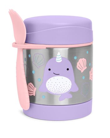 Zoo Insulated Little Kid Food Jar - Narwhal, 