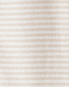 Toddler Boy Rhino 100% Cotton Long-Sleeve 1-Piece Pajamas - Ivory, image 2 of 4 slides